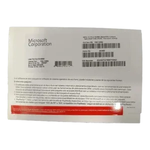LICENCIA MICROSOFT WINDOWS 11 PRO 64BIT SPANISH LATAM 1PK DSP OEI DVD, vista 2